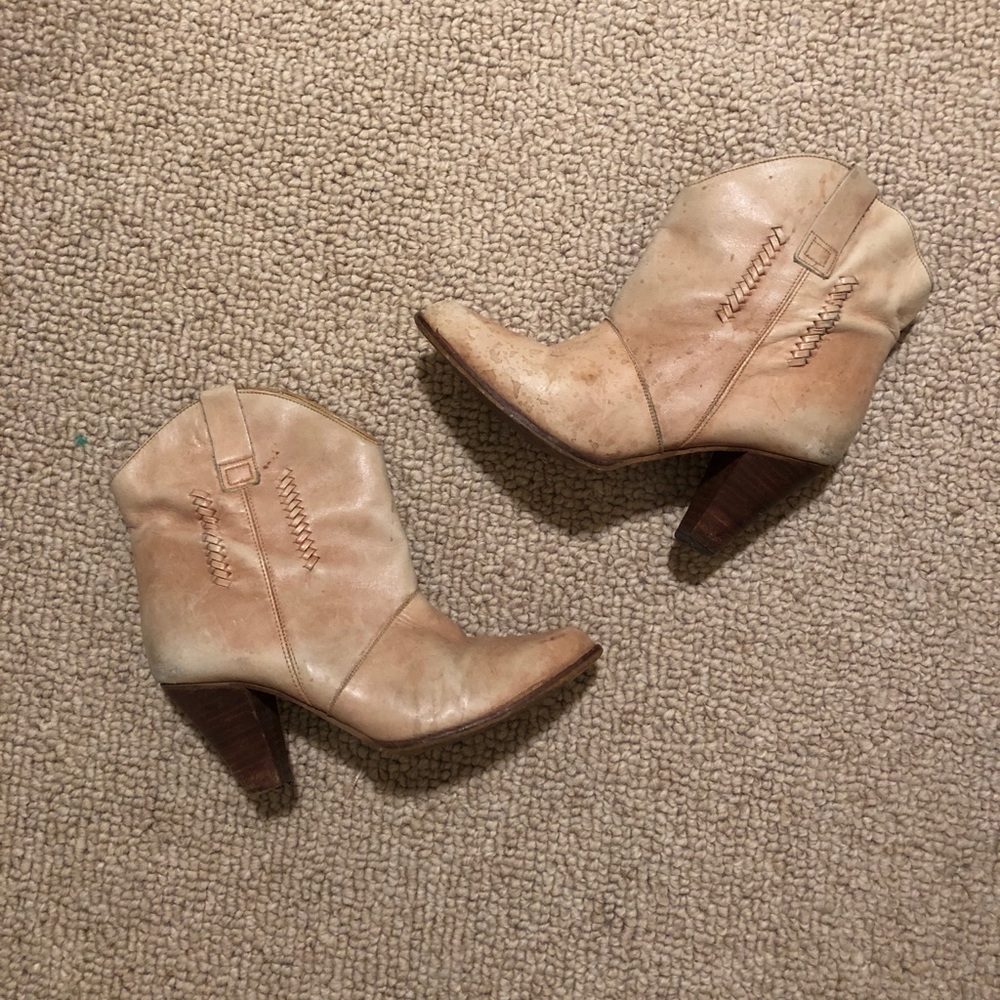 Vintage Short Cowboy Boots